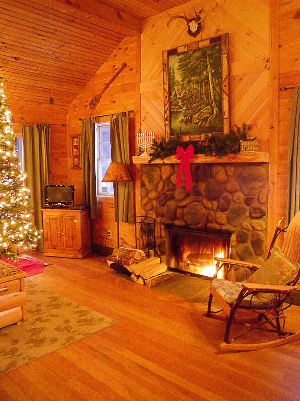 Pine Cottage In Winter!